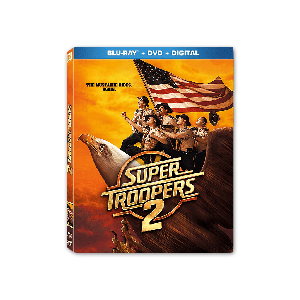 Super Troopers 2 Blu-ray, DVD & Digital Edition