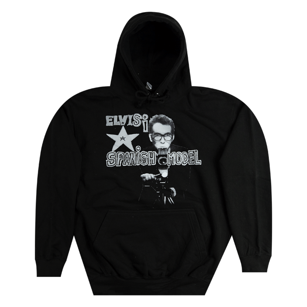 Spanish Model Black Hoodie