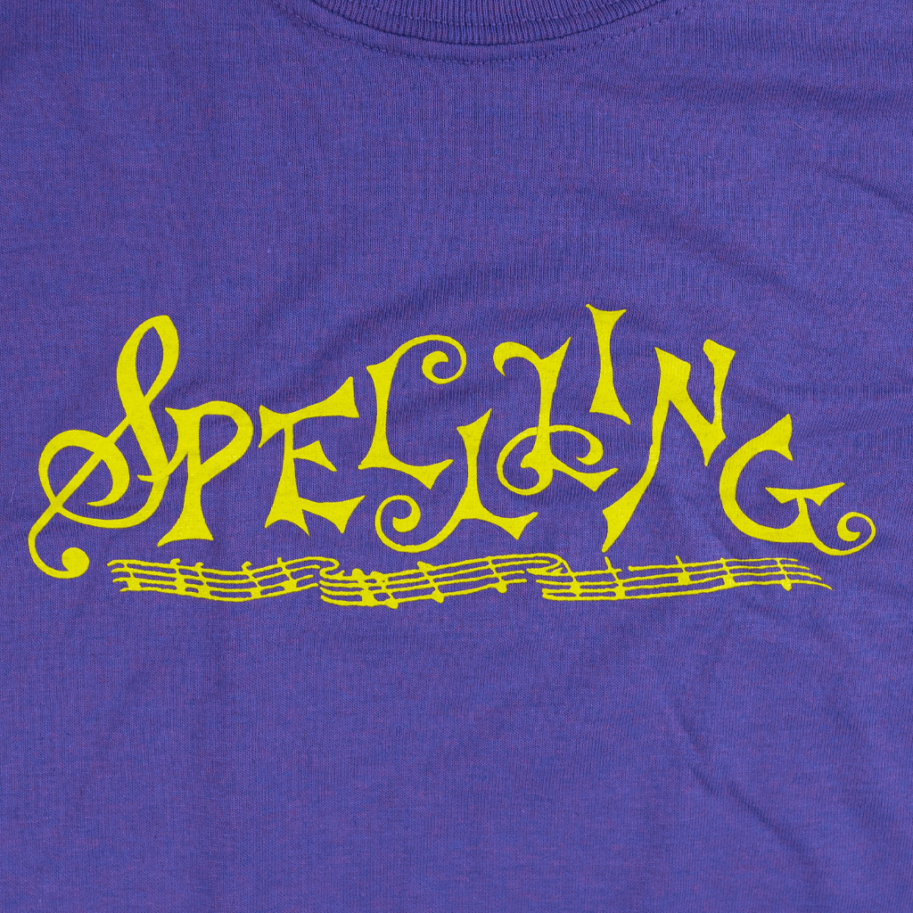 SPELLLING Logo Purple T-Shirt