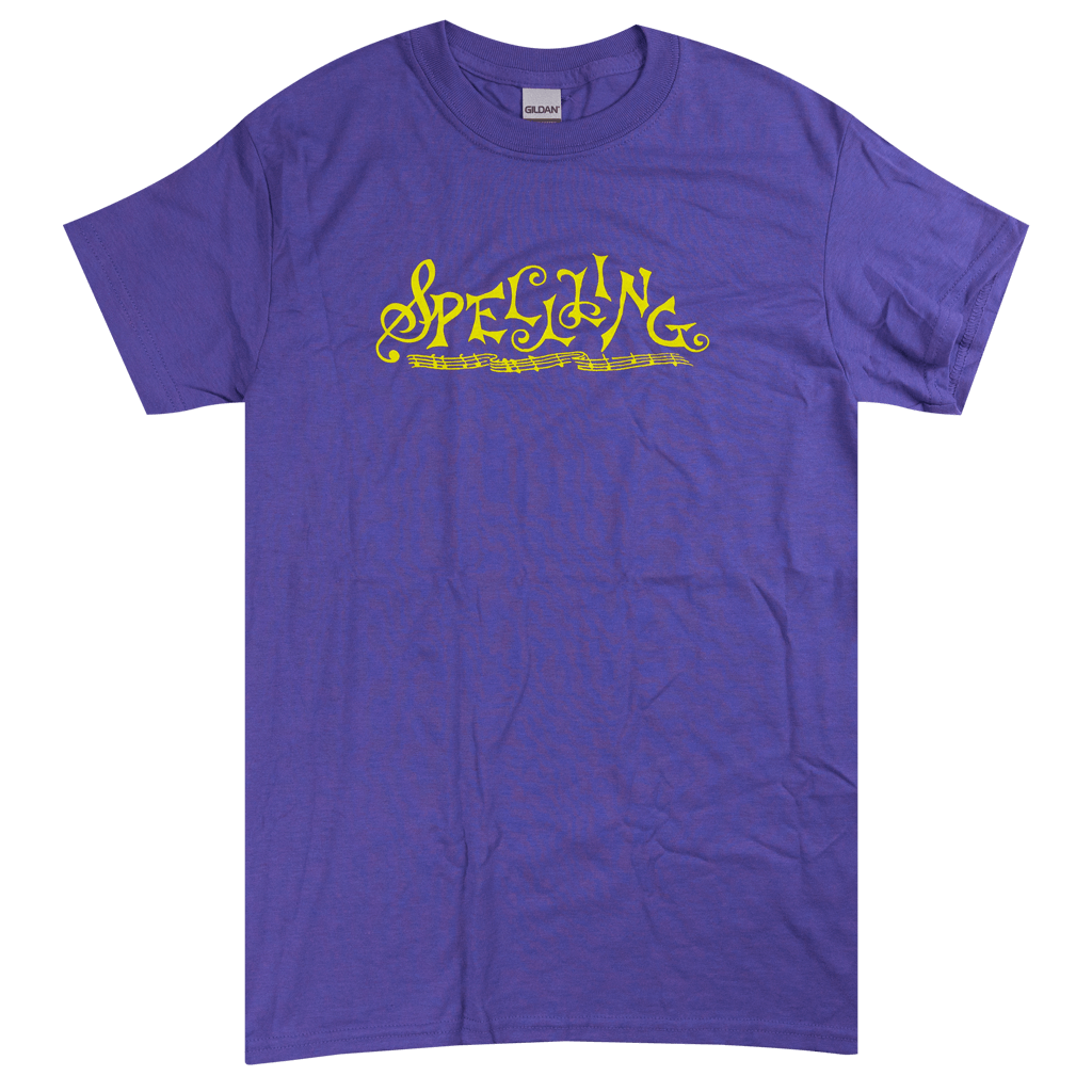 SPELLLING Logo Purple T-Shirt