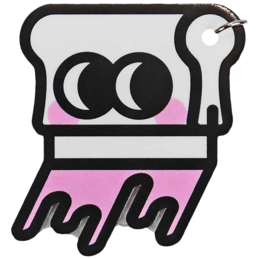 Squeegee 2" Acrylic Charm/Key Chain