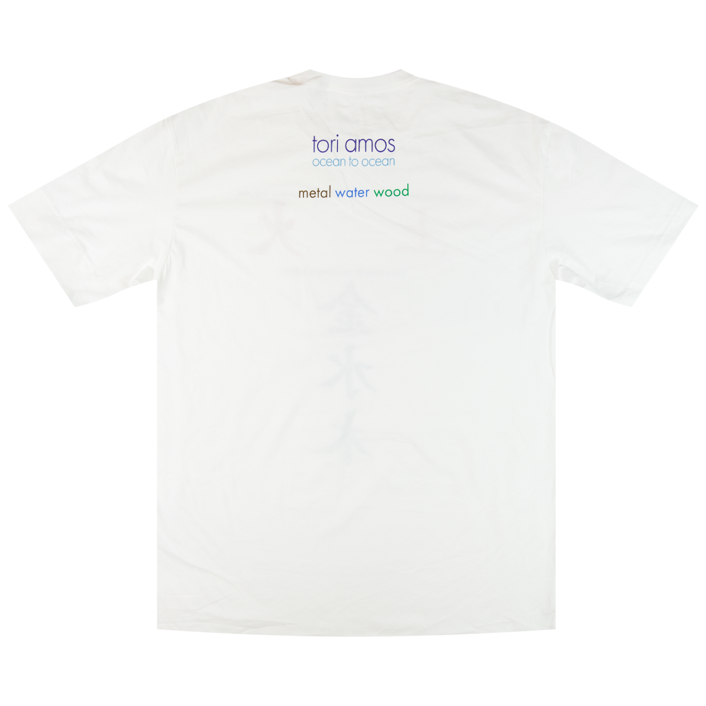 Metal Water Wood White T-Shirt