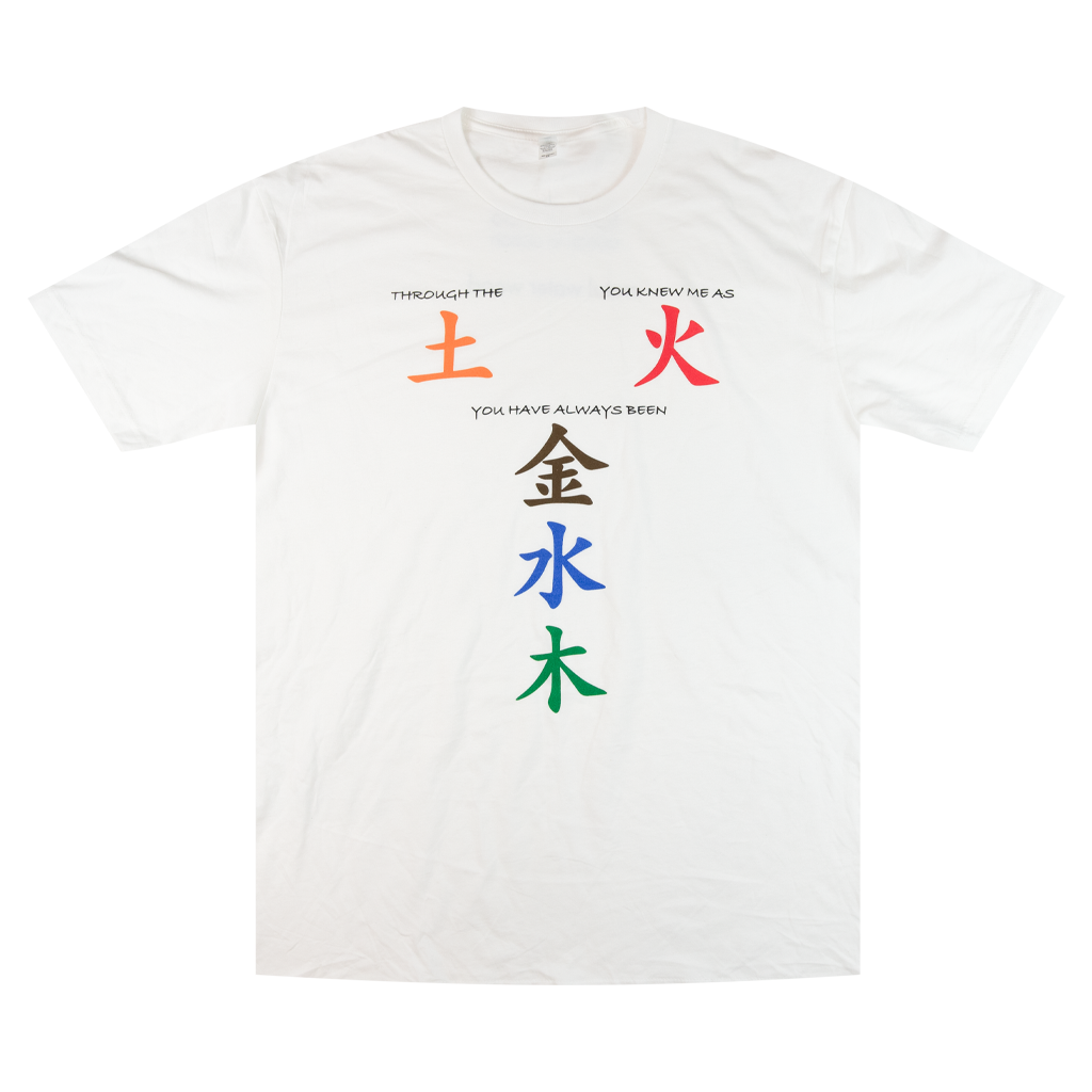 Metal Water Wood White T-Shirt