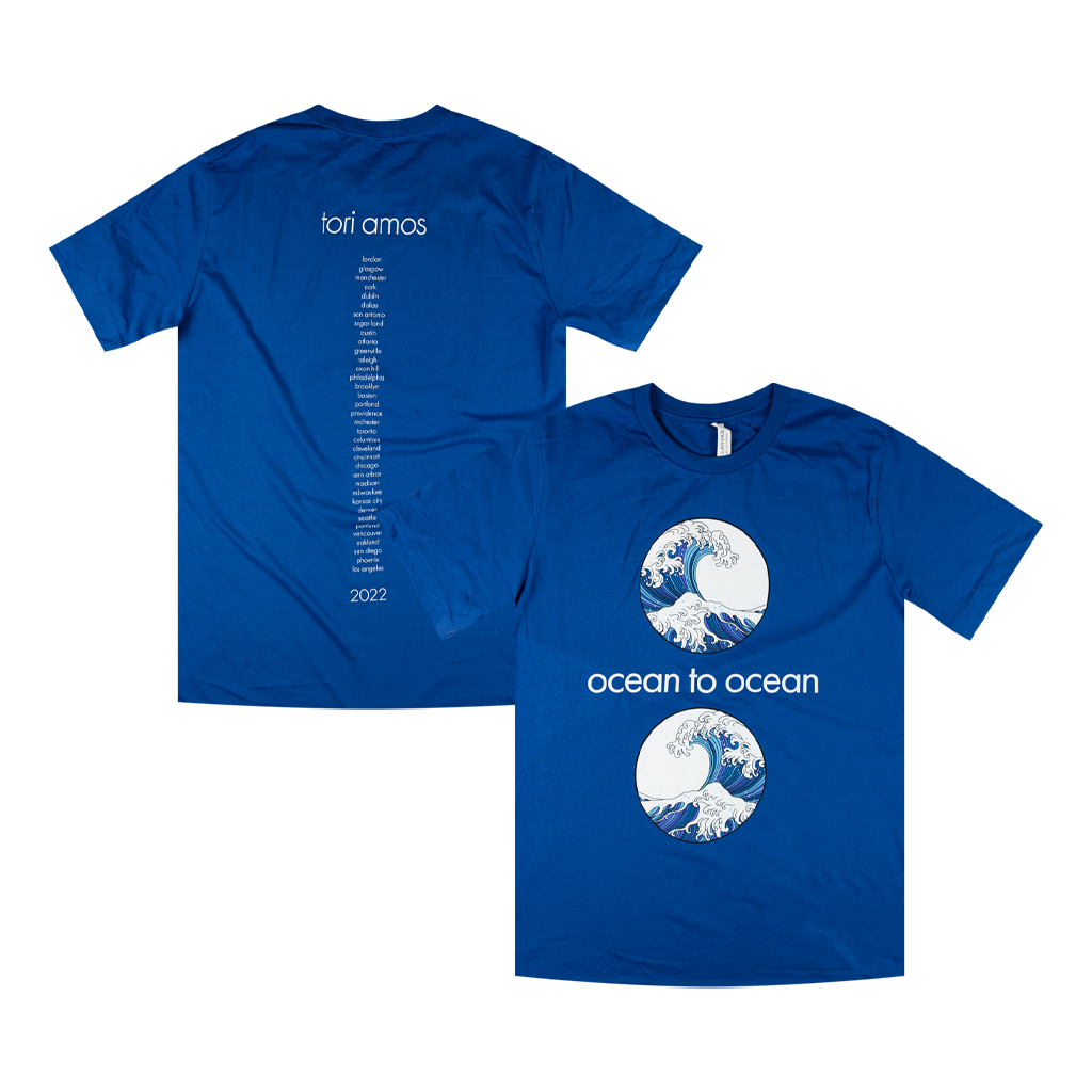 Ocean To Ocean Blue 2022 Tour T-Shirt