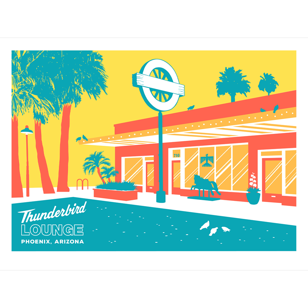 Thunderbird Lounge Limited Edition Poster