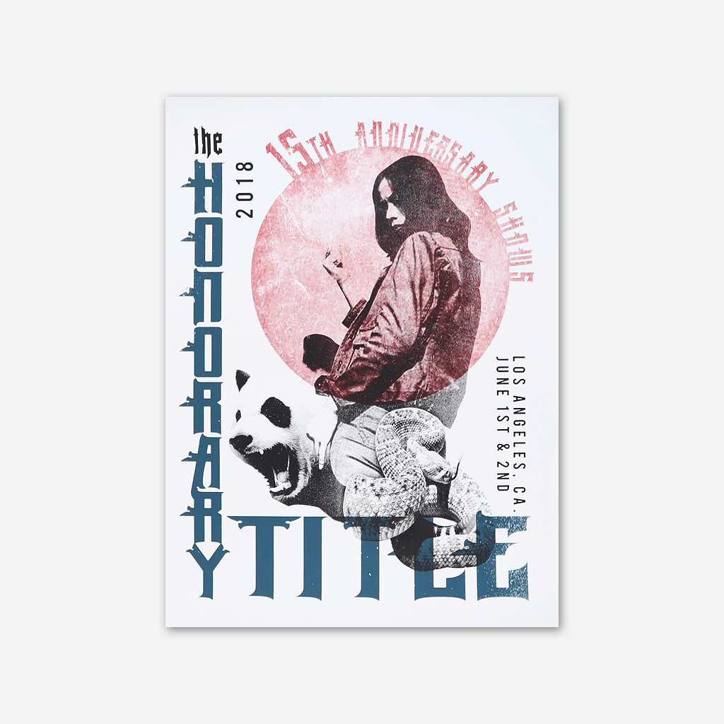 15th Anniversary Limited Edition Show Posters