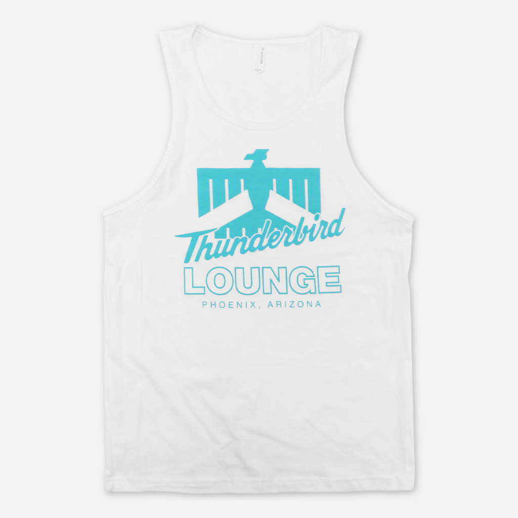 TL Logo Unisex White Tank Top