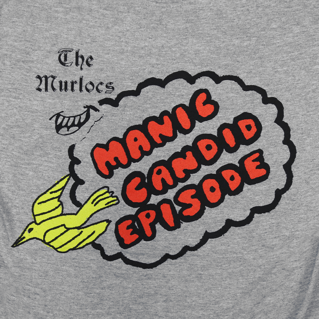 Manic Candid Episode Heather Grey T-Shirt