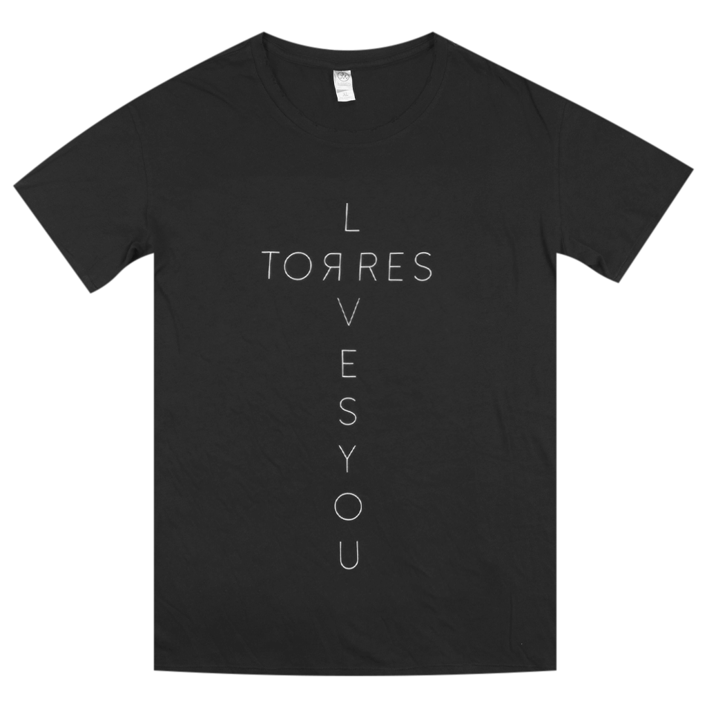 Torres Loves You Vintage Black T-Shirt