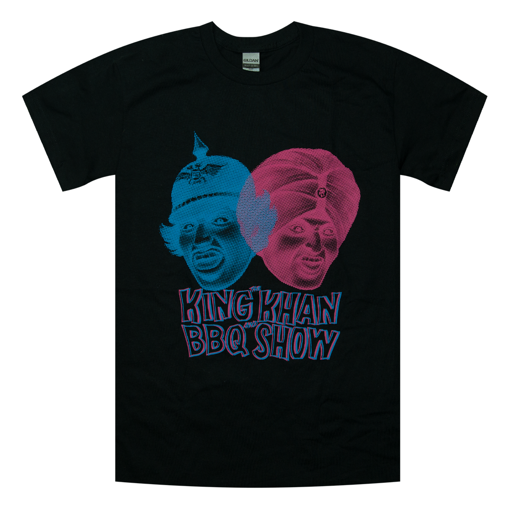 Two Heads Black T-Shirt