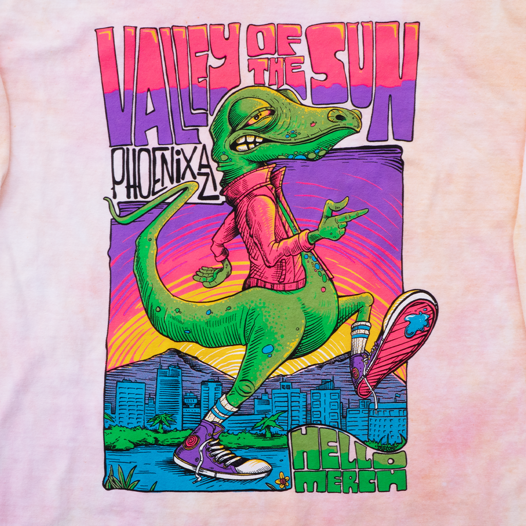 Valley of the Sun Long Sleeve Tie-Dye Shirt