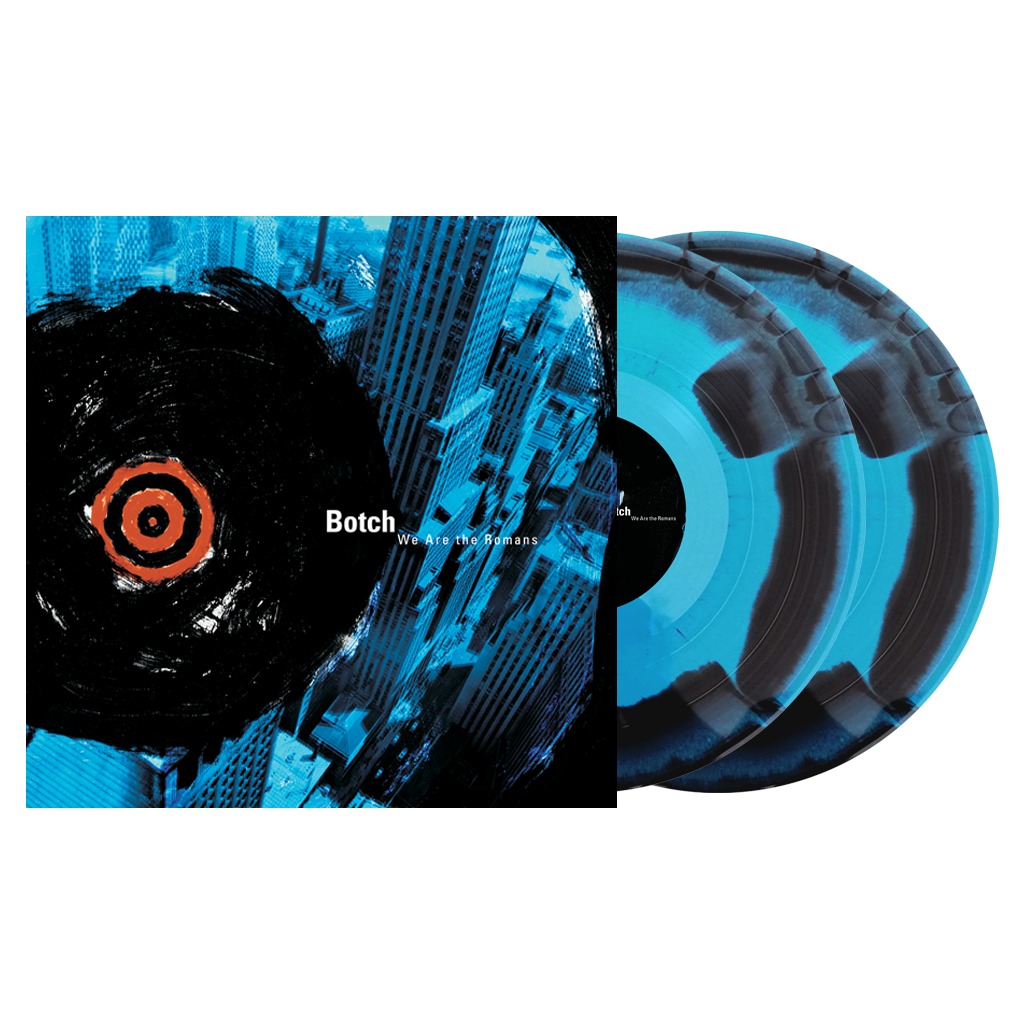 We are the Romans - 12" Blue/Black Double Vinyl