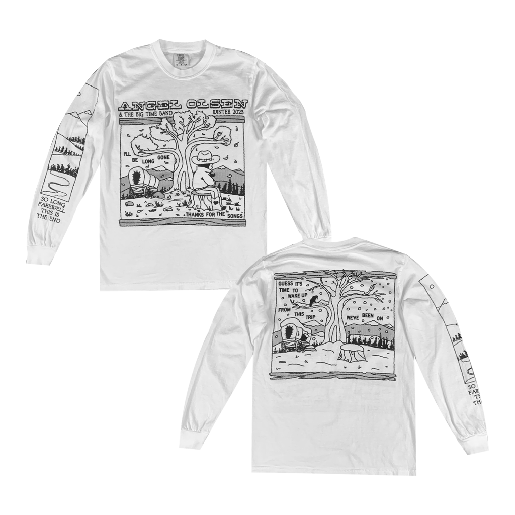 Winter 2023 White Long Sleeve T-Shirt