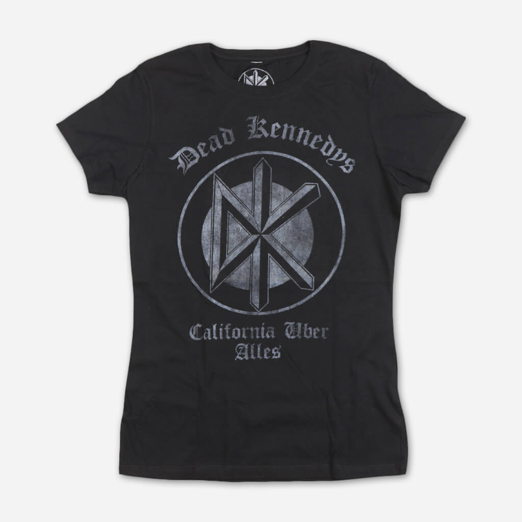 California Uber Alles Women's Black T-Shirt