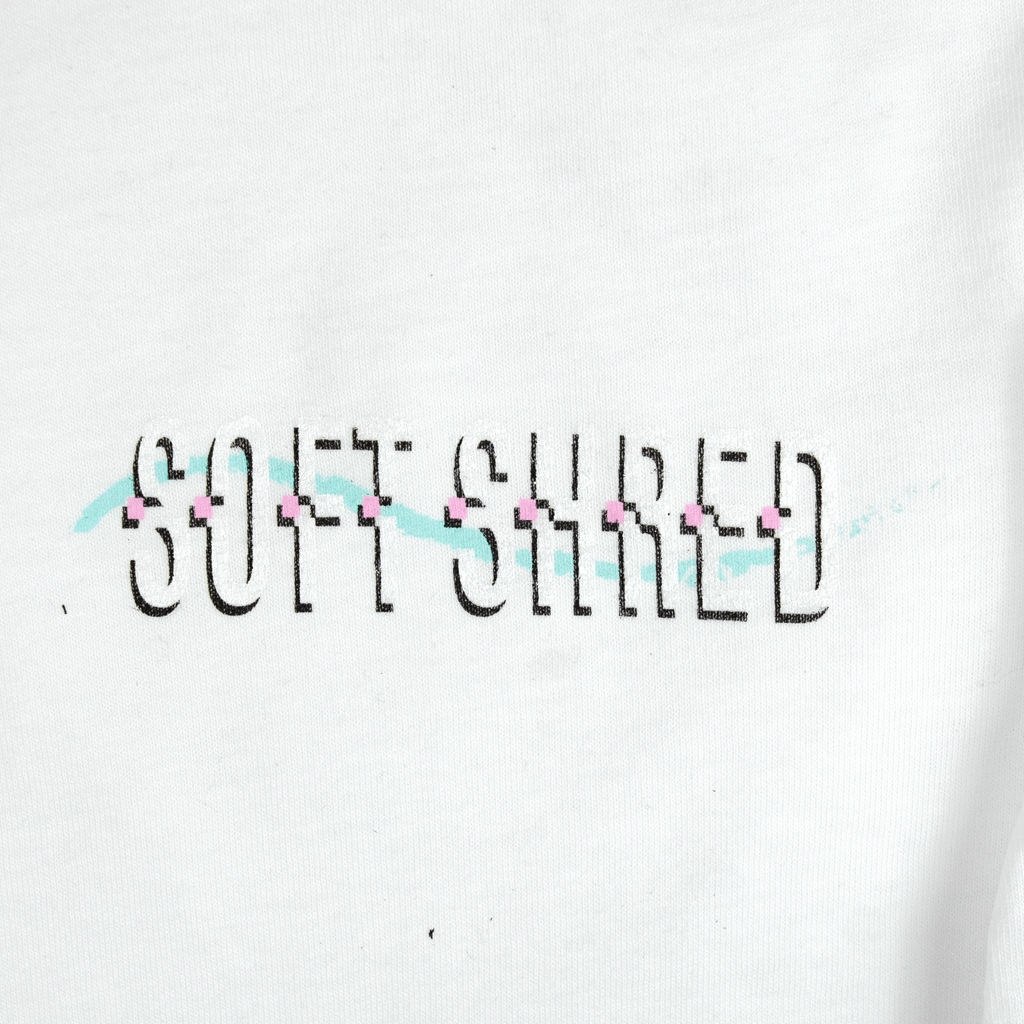 Soft Shred White Long Sleeve