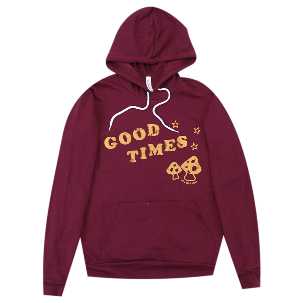 Good Times Maroon Hoodie