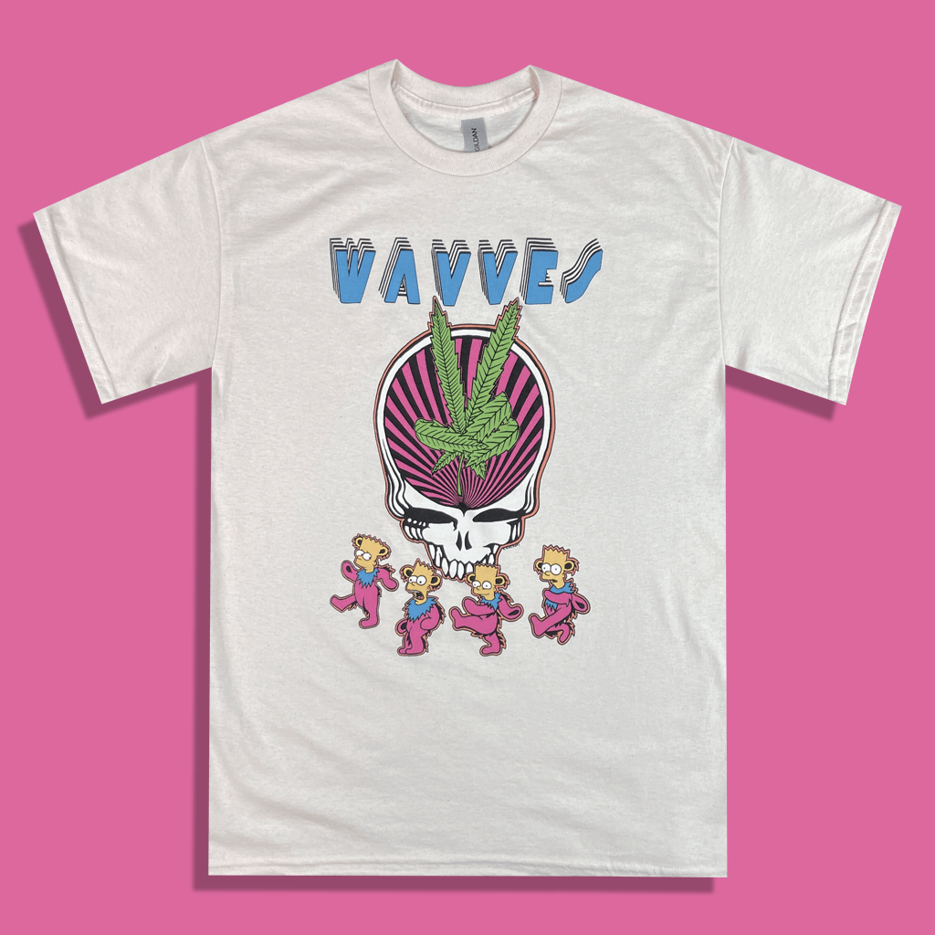 Deadhead Bart Off White T Shirt