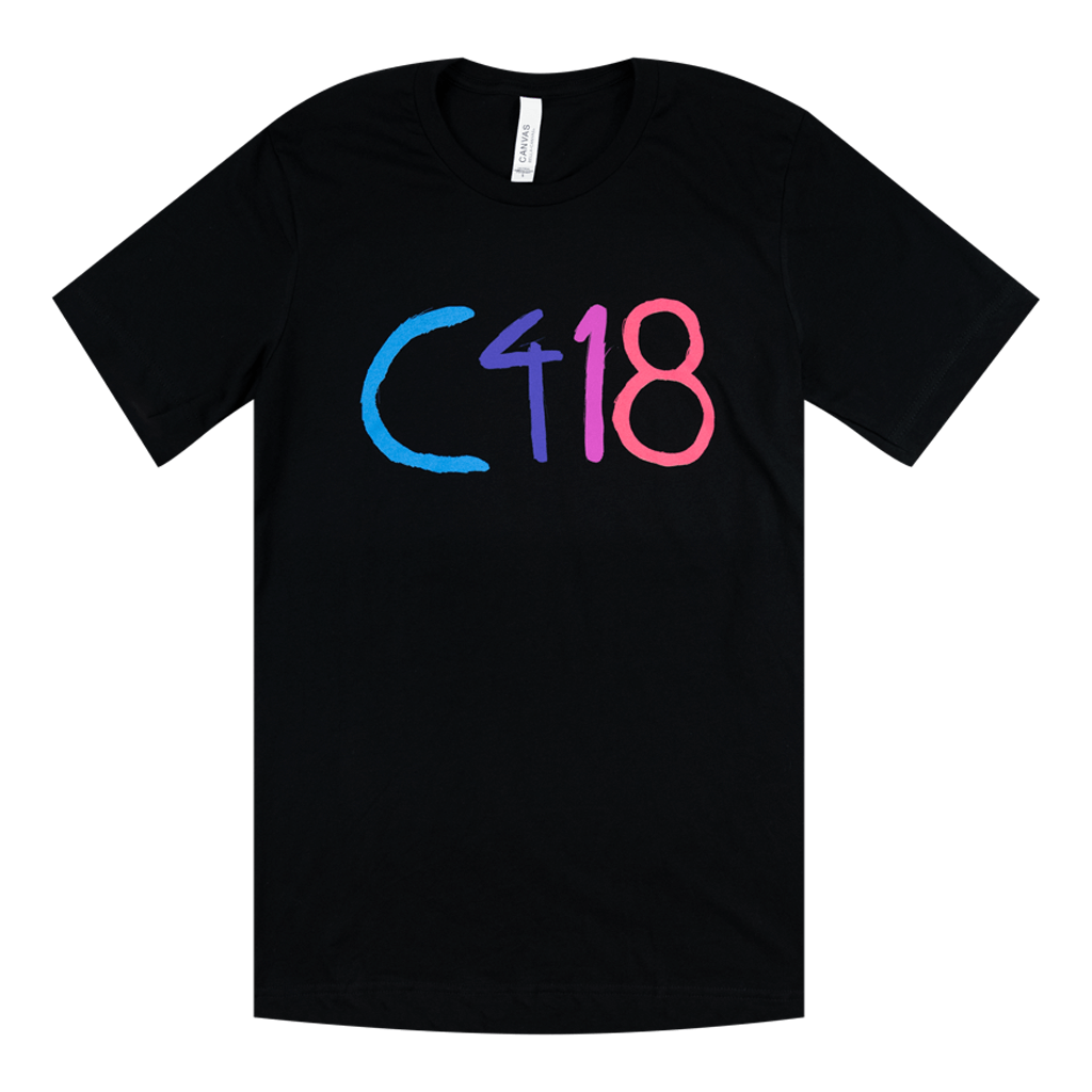 C418 Logo Black T-Shirt