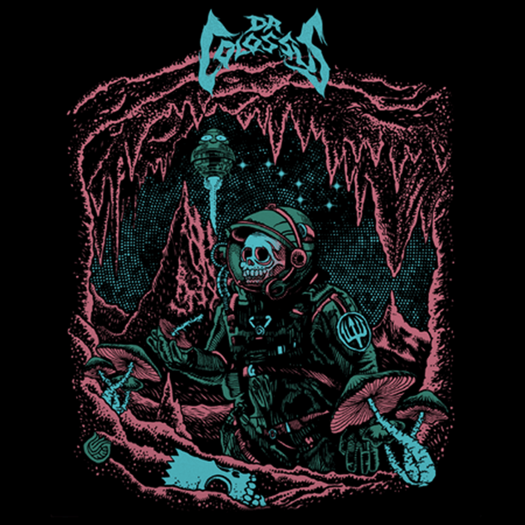 Dr. Colossus / Lucifungus Split - 7" Translucent Pink Vinyl