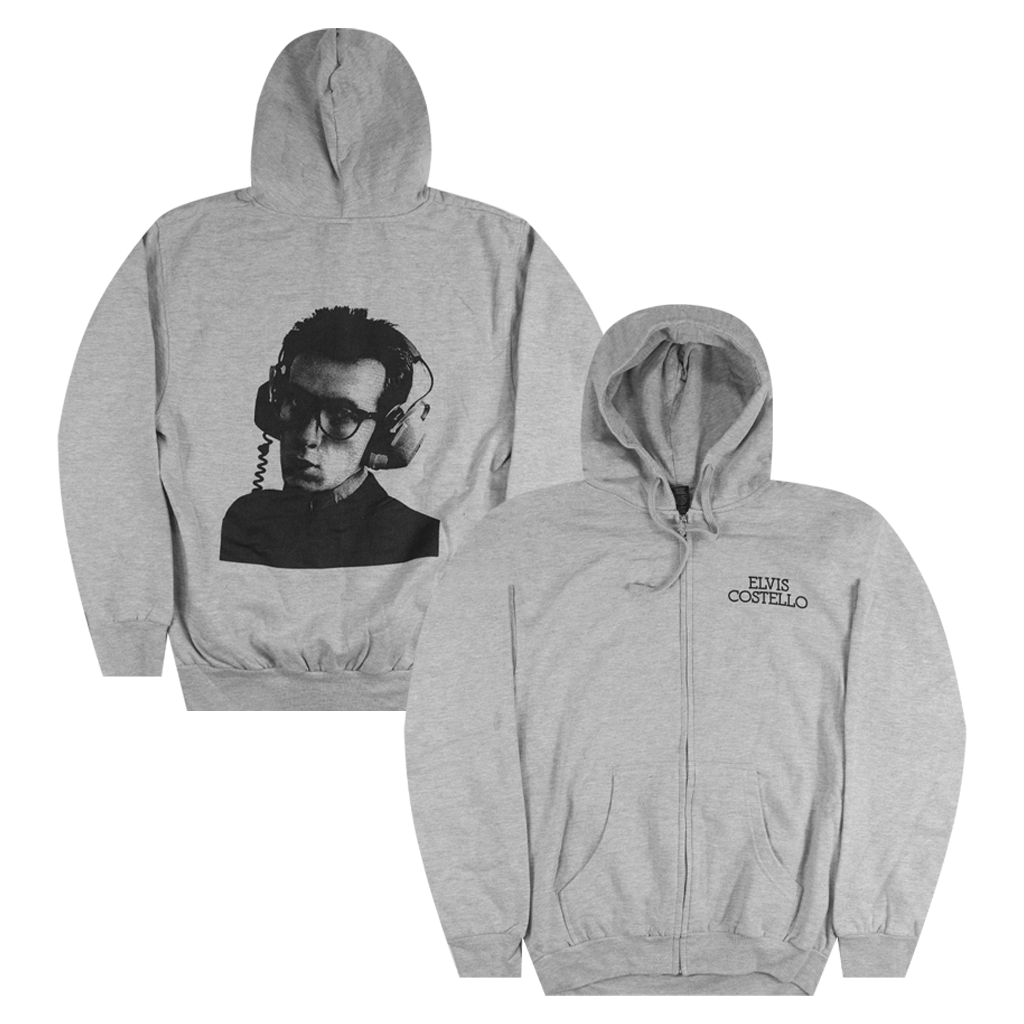 Stereophonic Zip Athletic Grey Hoodie