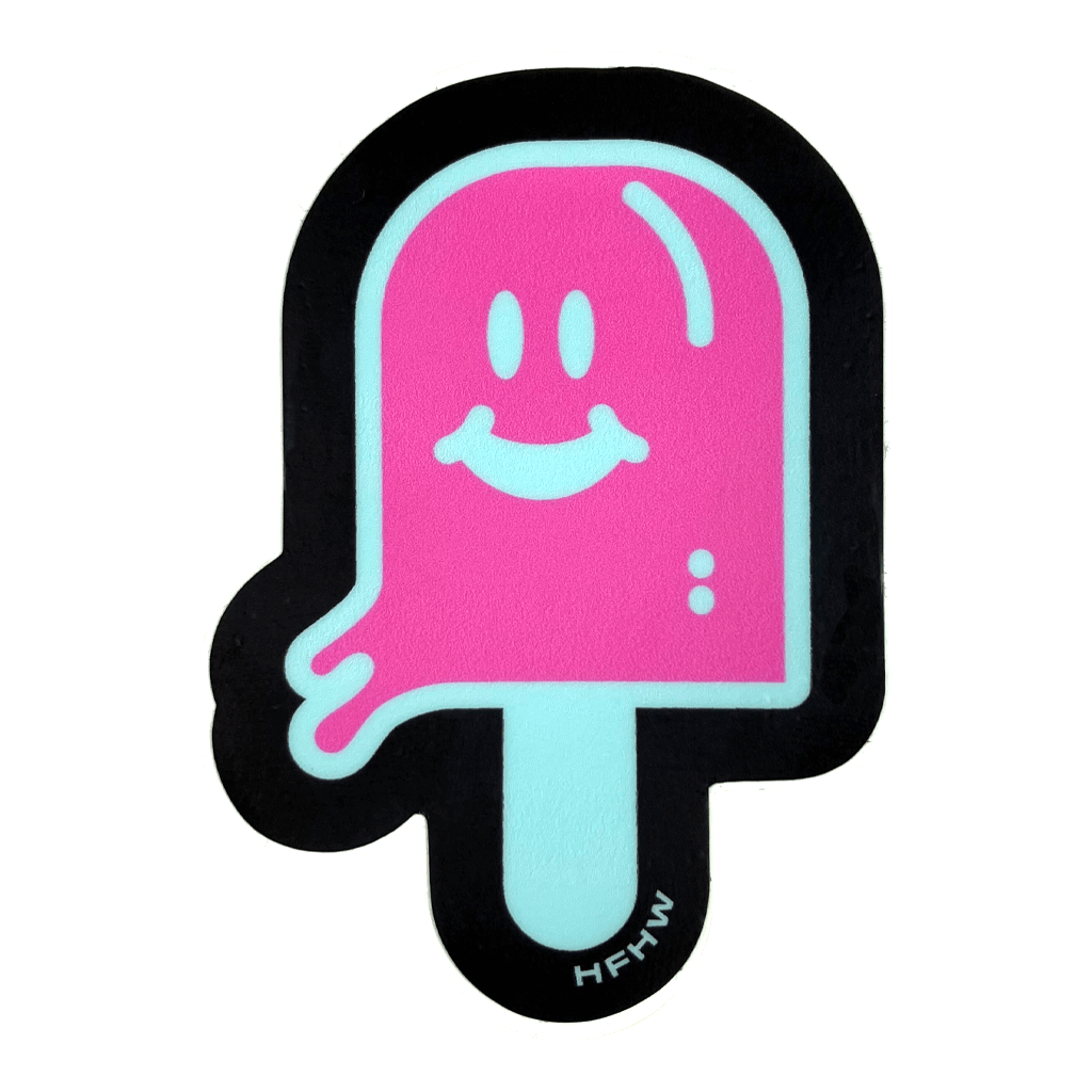 Melty Sticker