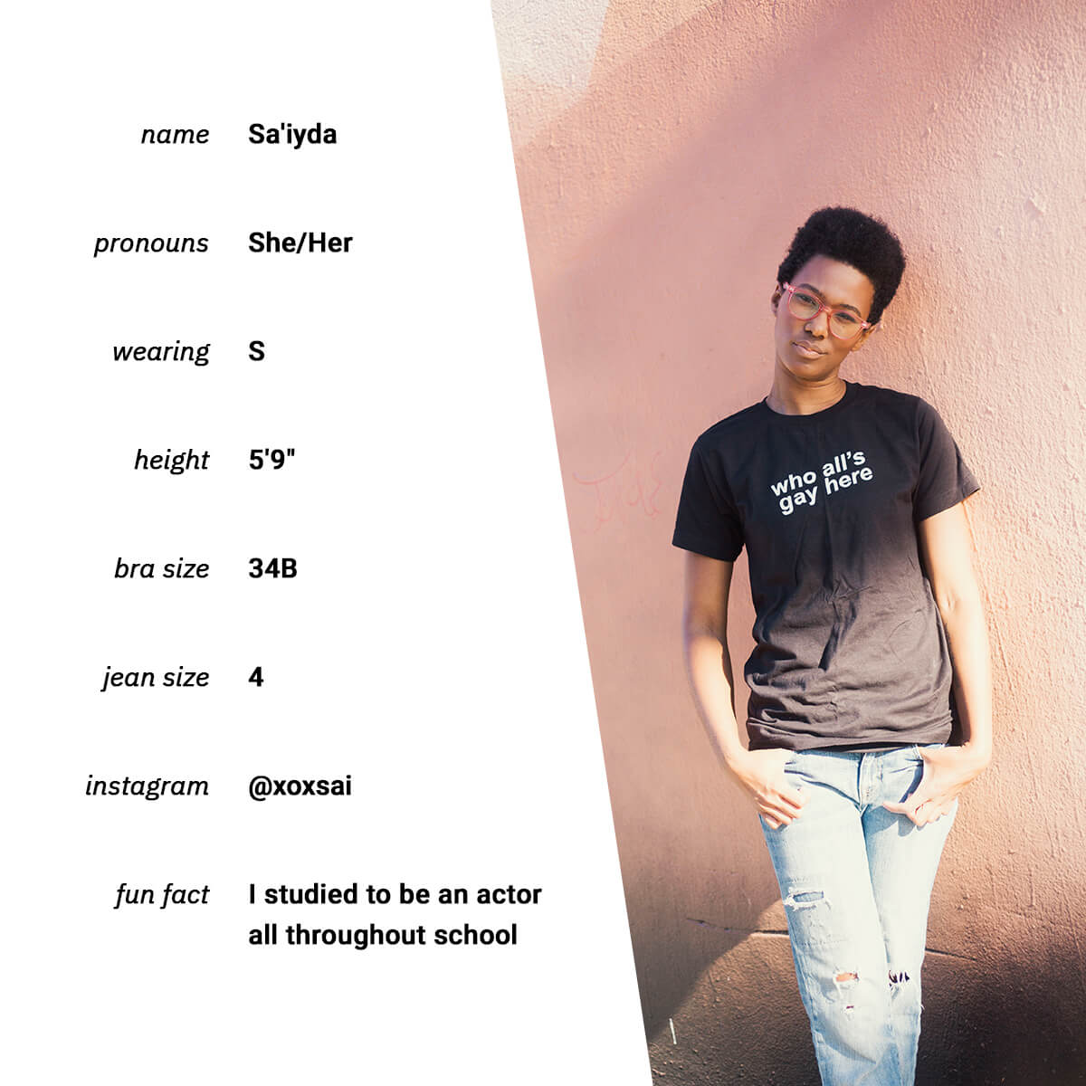 Who All’s Gay Here Black Tee