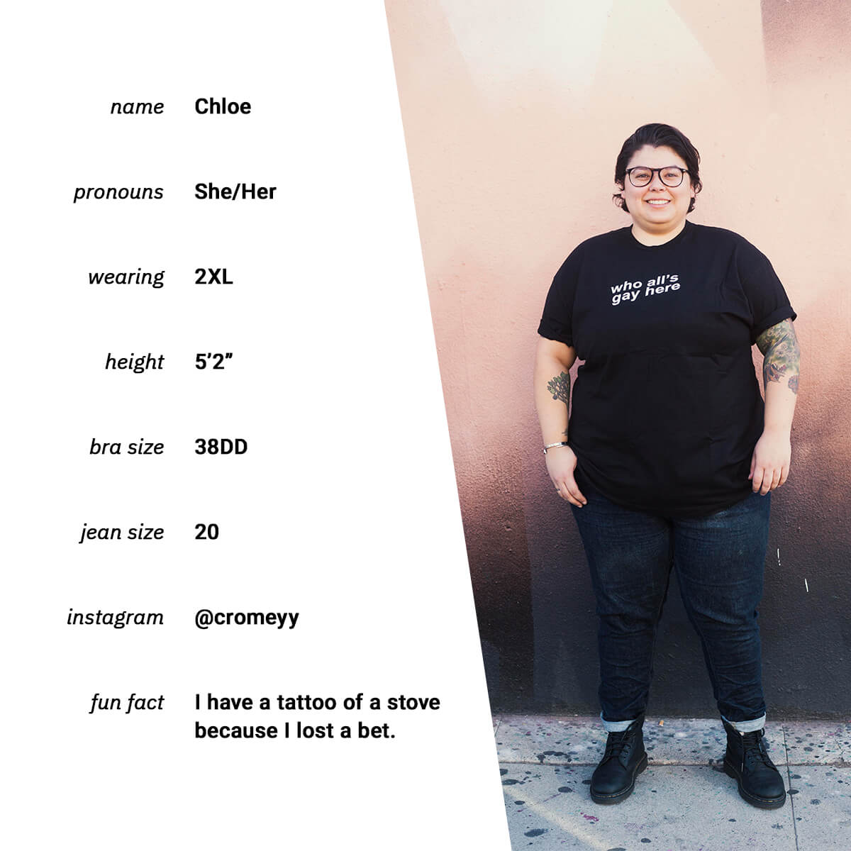 Who All’s Gay Here Black Tee