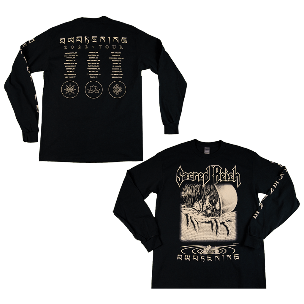 Sacred Reich Awakening 2020 2022 Tour Long Sleeve
