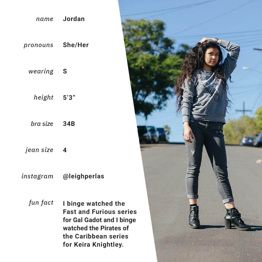 Basic Scissoring Sweatshirt