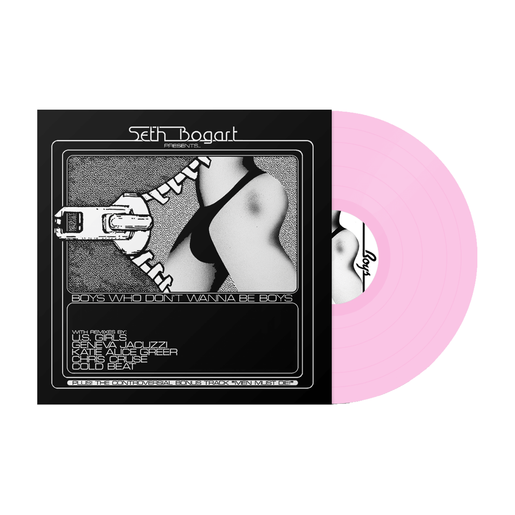 Seth Bogart - "Boys Who Don't Want To Be Boys" Bubblegum Pink 12" Vinyl