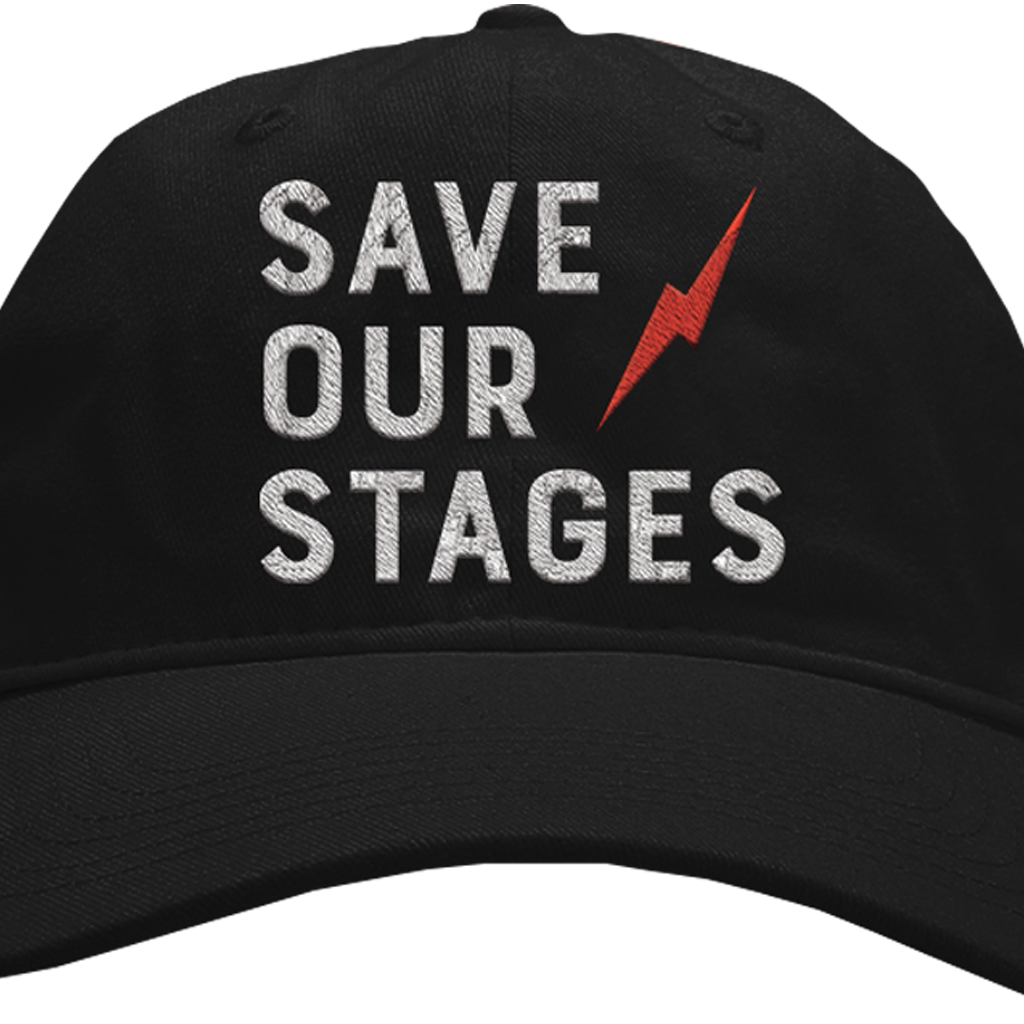 Red Lightning Black Dad Hat