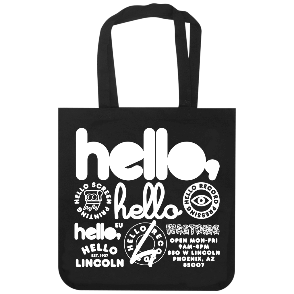 Hello Family Tote Bag