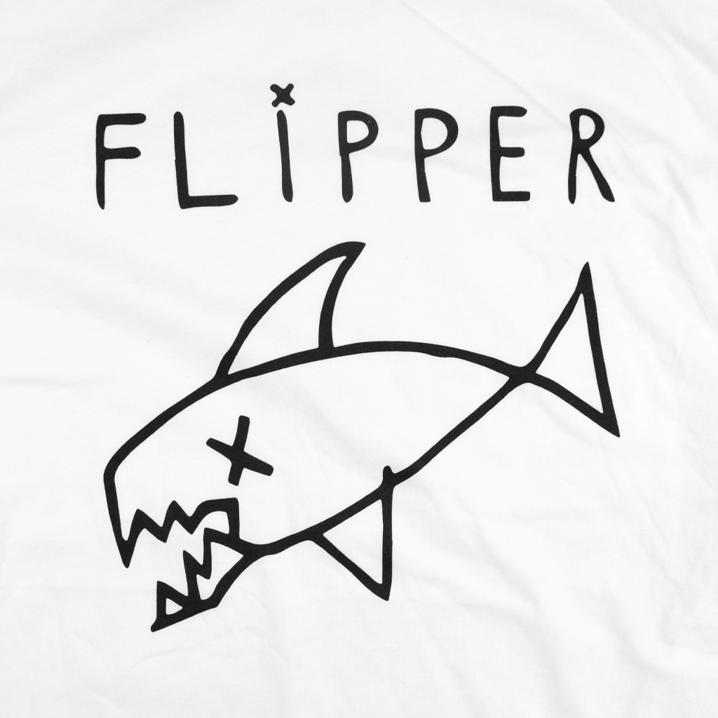 Classic Long Fish White T-Shirt