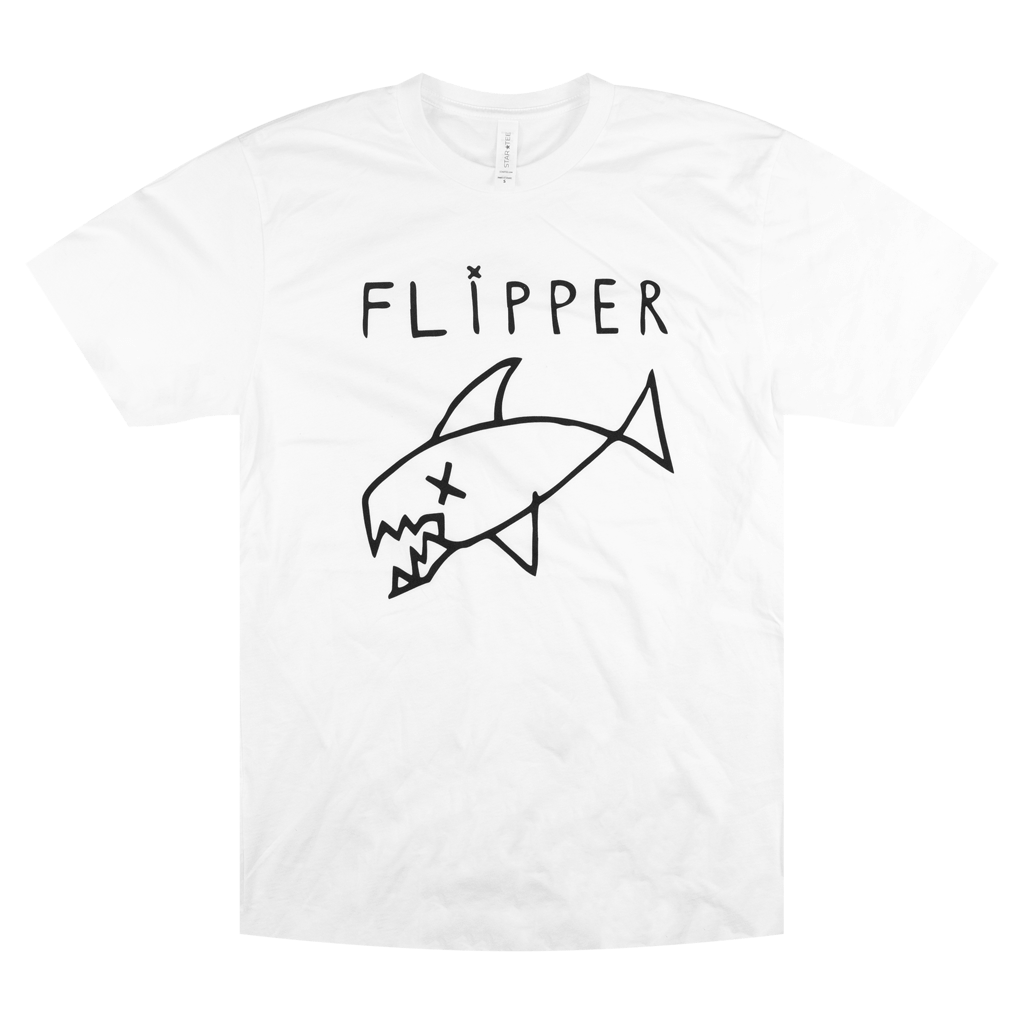 Classic Long Fish White T-Shirt