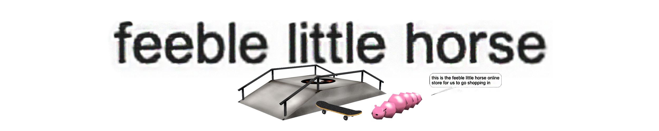 feeble little horse
