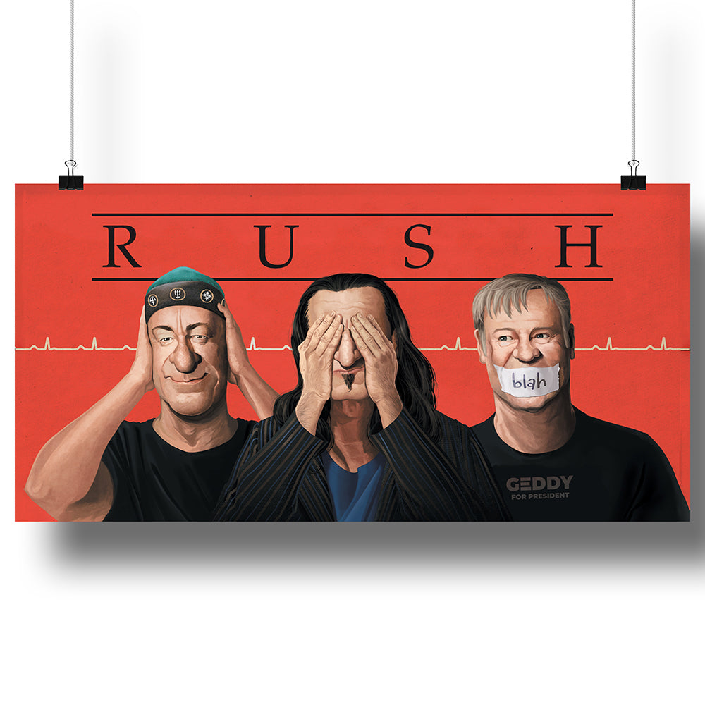 Rush See No Evil Print (Limited to 50)