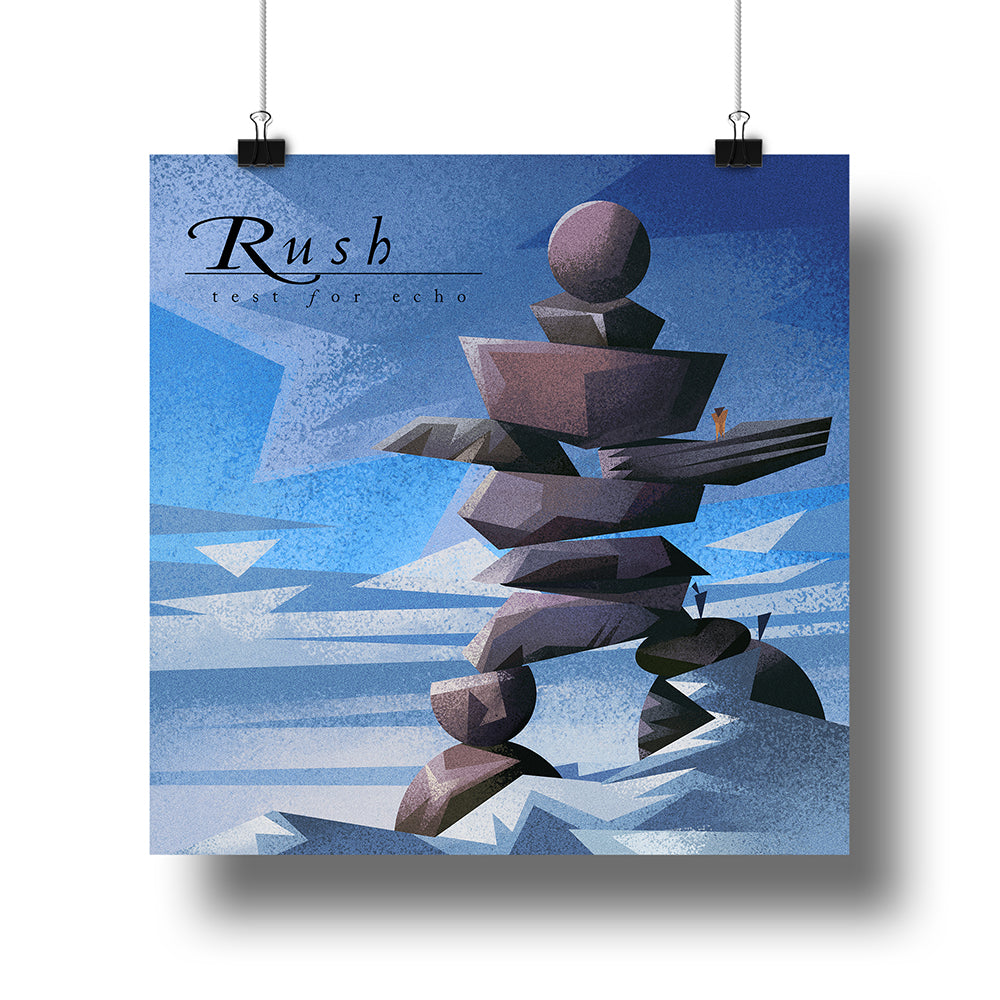RUSH: Test for echo Cubist Print (LIMITED TO 20) - Official Rush Merch