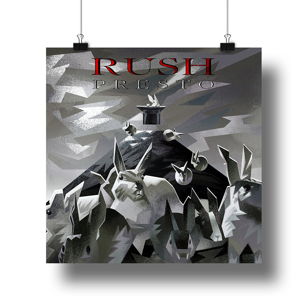 RUSH: Presto Cubist Print (LIMITED TO 20)