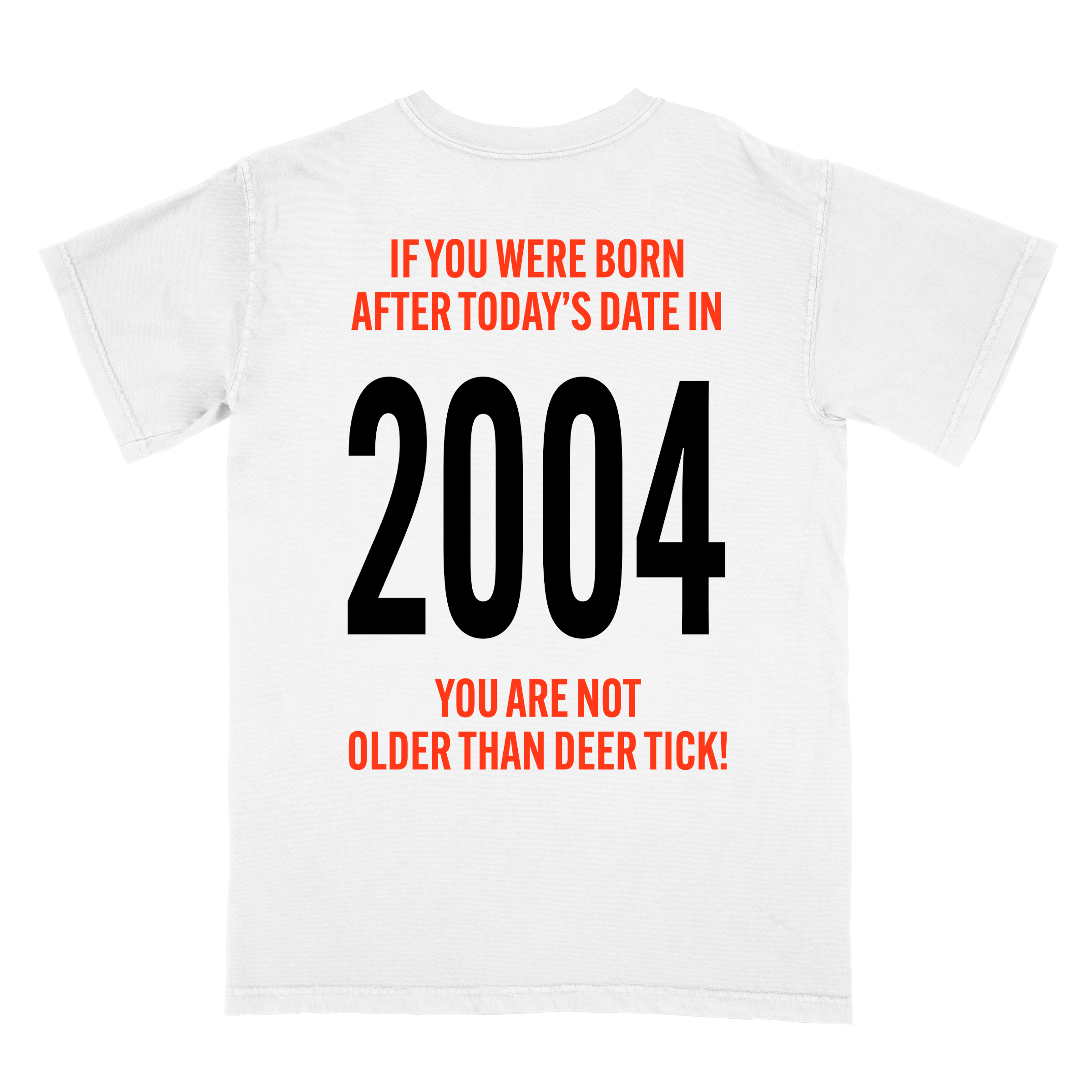 21st Birthday White T-Shirt