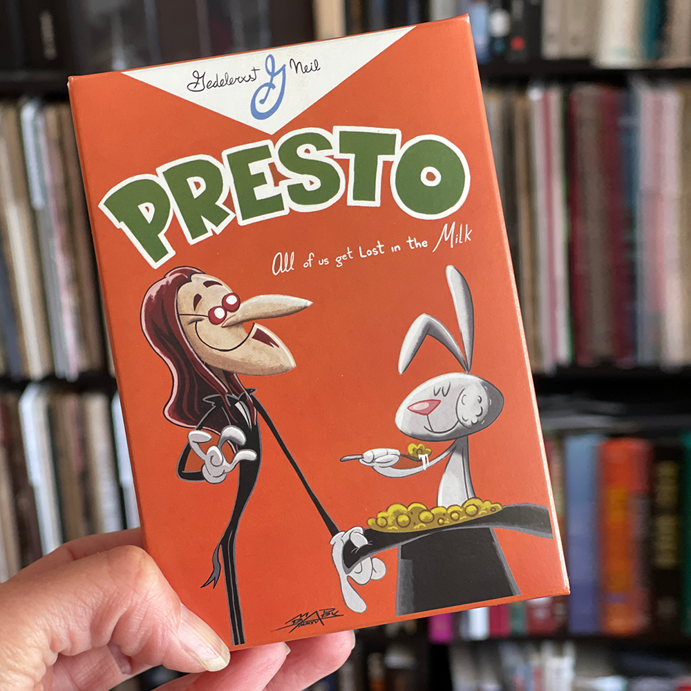 Rush Presto decorative Cereal Box