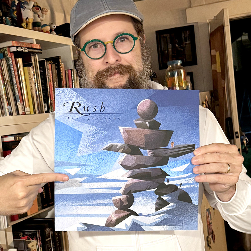 RUSH: Test for echo Cubist Print (LIMITED TO 20) - Official Rush Merch