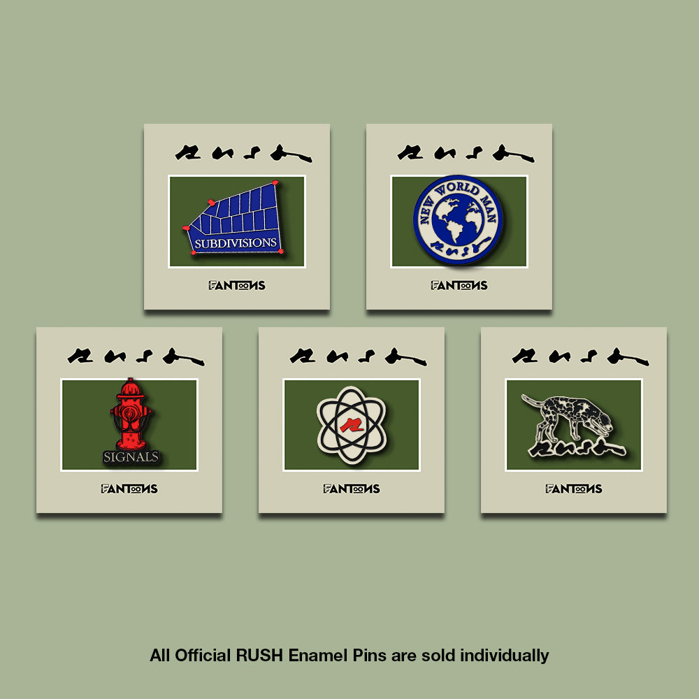 RUSH ENAMEL PIN COLLECTION - SERIES 2: CHEMISTRY