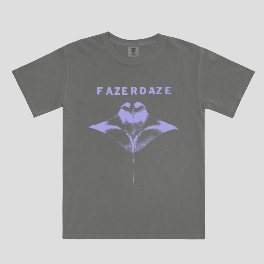 Manta Ray T-Shirt + Postcard Print