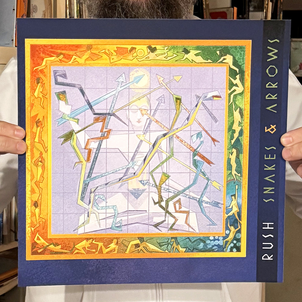 RUSH: Snakes & Arrows Cubist Print (LIMITED TO 20) - Official Rush Merch