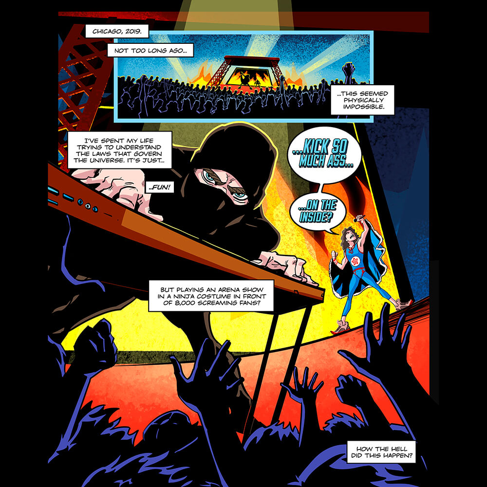 Ninja Sex Party: The Graphic Novel, Part I: Origins