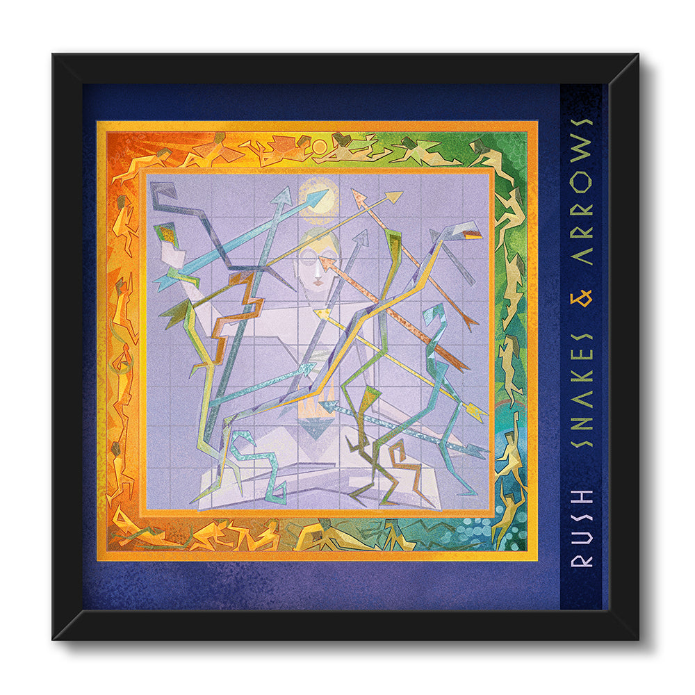 RUSH: Snakes & Arrows Cubist Print (LIMITED TO 20) - Official Rush Merch
