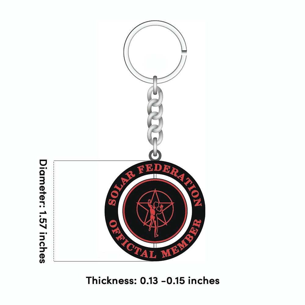 Solar Federation Keychain