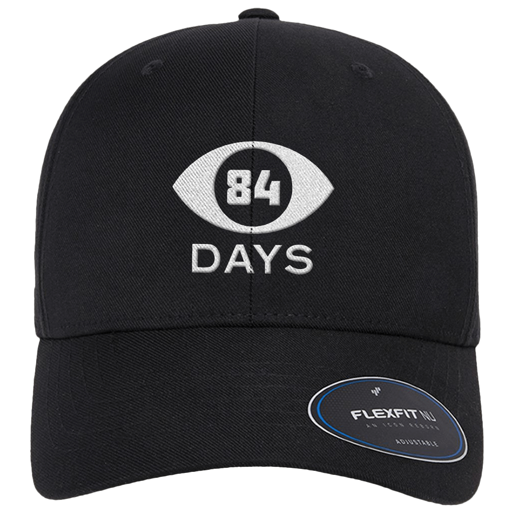 Eyeball Logo Embroidered Black Hat