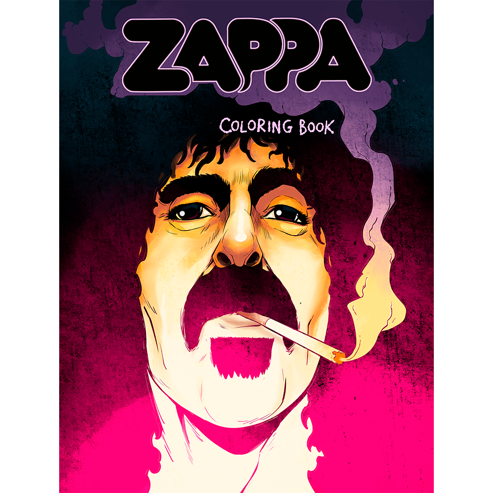 Frank Zappa Coloring Book