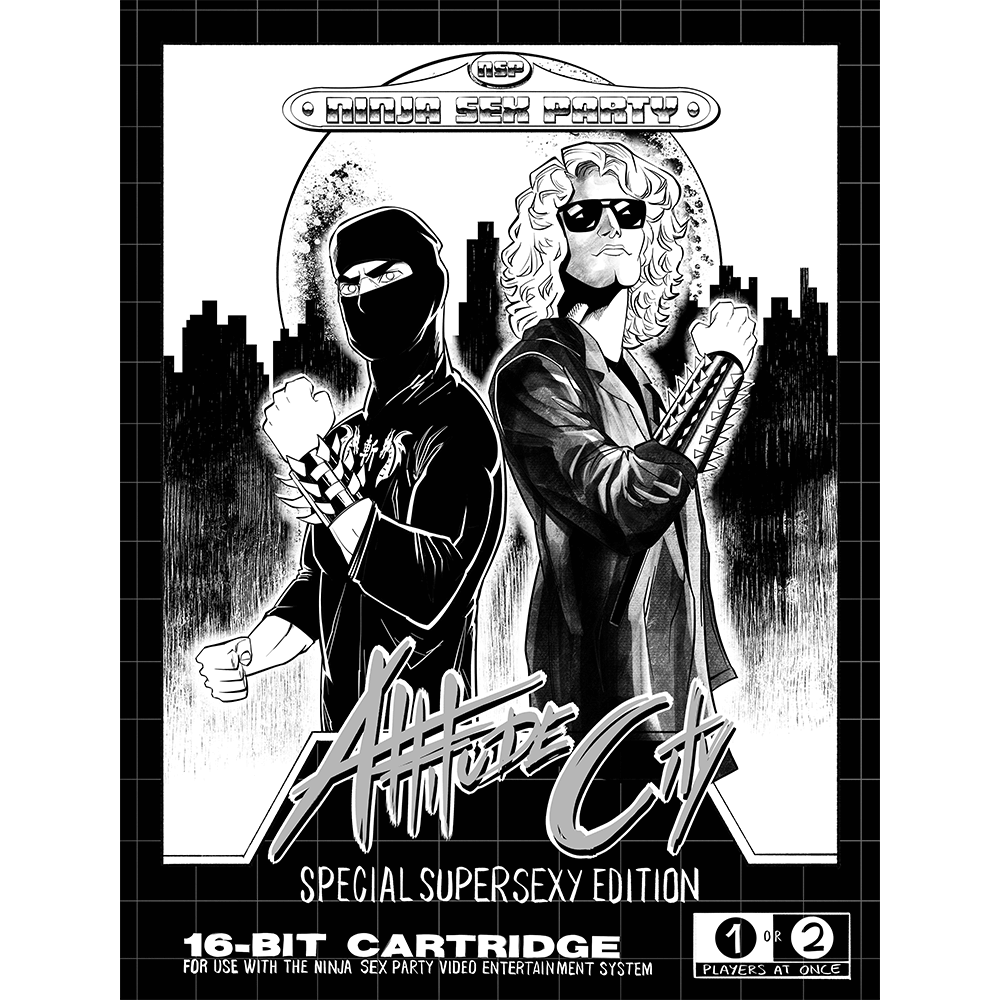 Ninja Sex Party Coloring Book